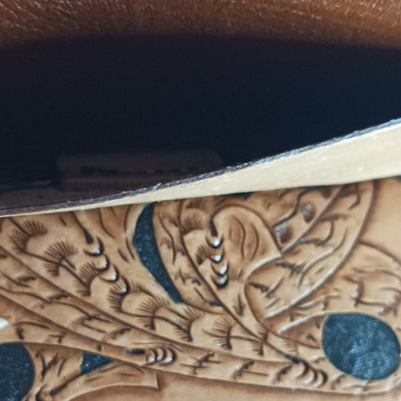 LIKE NEW!! Genuine 100% Leather Wallet Women's Rosie - Picture 9 of 16